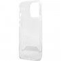 AMG White Stripes husă pentru iPhone 13 Pro Max - transparent