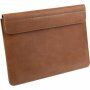 FIXED Oxford husă din piele pentru MacBook Pro 14" (A2442 / A2779 / A2918 / A2992 / A3112 / A3185 / A3401) - maro