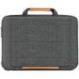 Servietă multifuncțională, cu stativ, pentru iPad Pro 12,9" / MacBook până la 14" - gri