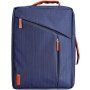 Geantă / rucsac modern, pentru iPad / MacBook până la 16" - albastru