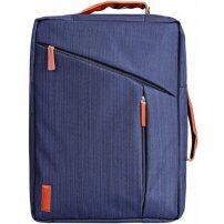 Geantă / rucsac modern, pentru iPad / MacBook până la 16" - albastru