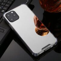 Carcasă tip oglindă pentru iPhone 11 Pro Max - argintiu