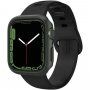 Spigen Thin Fit carcasă pentru Apple Watch 45 mm - verde închis
