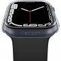 Spigen Thin Fit carcasă pentru Apple Watch 45 mm - transparent