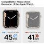 Spigen Ultra Hybrid carcasă pentru Apple Watch 45 mm - transparent
