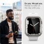 Spigen Ultra Hybrid carcasă pentru Apple Watch 45 mm - transparent
