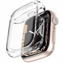 Spigen Ultra Hybrid carcasă pentru Apple Watch 45 mm - transparent
