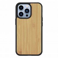 Husă de protecție din lemn pentru iPhone 13 Pro - bambus