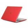 Husă transparent lucioasă pentru MacBook Pro 14" (A2442 / A2779 / A2918 / A2992 / A3112 / A3185 / A3401 / A3434) - roșu