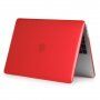Husă transparent lucioasă pentru MacBook Pro 14" (A2442 / A2779 / A2918 / A2992 / A3112 / A3185 / A3401 / A3434) - roșu
