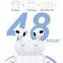 Wiwu căști bluetooth fără fir cu carcasă de încărcare MagSafe pentru Dispozitive Apple - alb