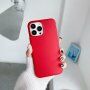 Husă de protecție cu model înghețat pentru iPhone 13 Pro Max - roșu