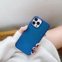 Husă de protecție cu model înghețat pentru iPhone 12 Pro Max - albastru