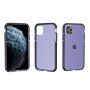 Husă de protecție transparentă cu model de cruci pentru iPhone 11 Pro - albastru