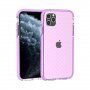 Husă de protecție transparentă cu model de cruci pentru iPhone 11 Pro Max - violet