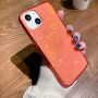 Husă transparentă cu inimi schimbătoare pentru iPhone 11 Pro Max - roșu