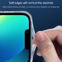 Husă ultra subțire cu partea din spate din sticlă pentru iPhone 13 Pro - transparent