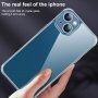 Husă ultra subțire cu partea din spate din sticlă pentru iPhone 13 Pro - transparent