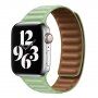Curea din piele pentru Apple Watch 42mm / 41mm / 40mm / 38mm - verde
