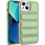 Husă de protecție cu perne pentru iPhone 13 - verde