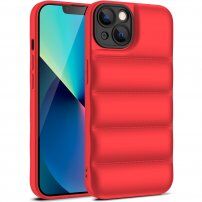 Husă de protecție cu perne pentru iPhone 13 mini - roșu