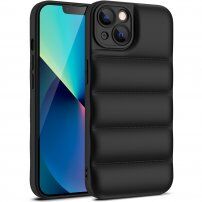 Husă de protecție cu perne pentru iPhone 13 Pro Max - negru