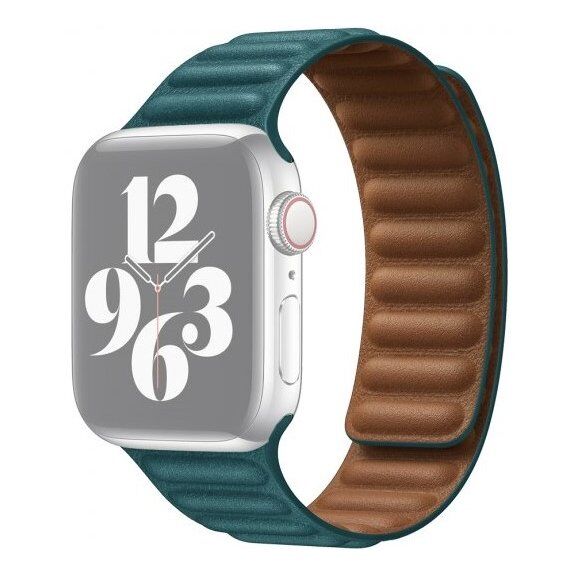 Curea din piele pentru Apple Watch 42mm / 41mm / 40mm / 38mm - turcoaz