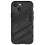 Husă de protecție durabilă cu stand pentru iPhone 13 mini - negru