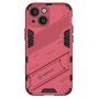 Husă de protecție durabilă cu stand pentru iPhone 13 mini - roz