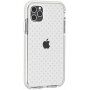 Husă de protecție transparentă cu model de cruci pentru iPhone 11 Pro - alb