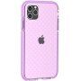 Husă de protecție transparentă cu model de cruci pentru iPhone 11 Pro - violet