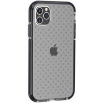 Husă de protecție transparentă cu model de cruci pentru iPhone 11 Pro Max - negru