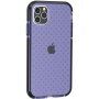Husă de protecție transparentă cu model de cruci pentru iPhone 11 Pro Max - albastru