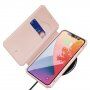 Dux Ducis husă tip portofel pentru iPhone 12 mini - roz