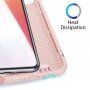 Dux Ducis husă tip portofel pentru iPhone 12 mini - roz