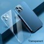 Husă transparentă anti amprente pentru iPhone 12 - transparent