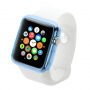 Husă / carcasă HAWEEL, subţire şi transparentă, pentru Apple Watch 38mm - albastră