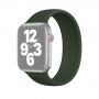 Curea din silicon filetat pentru Apple Watch Ultra 49mm / 46mm / 45mm / 44mm / 42mm - S - măslinie