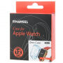 Husă / carcasă HAWEEL, subţire şi transparentă, pentru Apple Watch 38mm - albastră