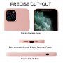 Carcasă din silicon pentru iPhone 13 Pro - negru