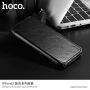 Husă flip HOCO, pentru Apple iPhone XS / iPhone X - negru