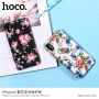 Carcasă de protecţie HOCO, pentru Apple iPhone XS / iPhone X - alb cu flori