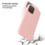 Carcasă din silicon pentru iPhone 13 Pro - roz
