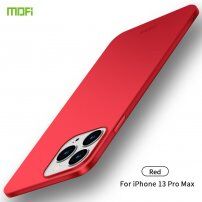 MOFI husă de protecție foarte subțire pentru iPhone 13 Pro Max - roșu