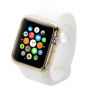 Husă / carcasă HAWEEL, subţire şi transparentă, pentru Apple Watch 38mm - aurie
