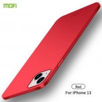 MOFI husă de protecție foarte subțire pentru iPhone 13 - roșu
