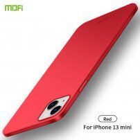 MOFI husă de protecție foarte subțire pentru iPhone 13 mini - roșu