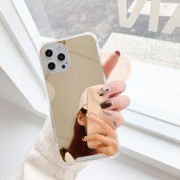 Carcasă cu suprafață oglindă pentru iPhone 13 Pro - auriu