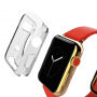 Husă / carcasă HAWEEL, subţire şi transparentă, pentru Apple Watch 38mm - gri