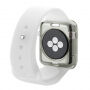 Husă / carcasă HAWEEL, subţire şi transparentă, pentru Apple Watch 38mm - gri